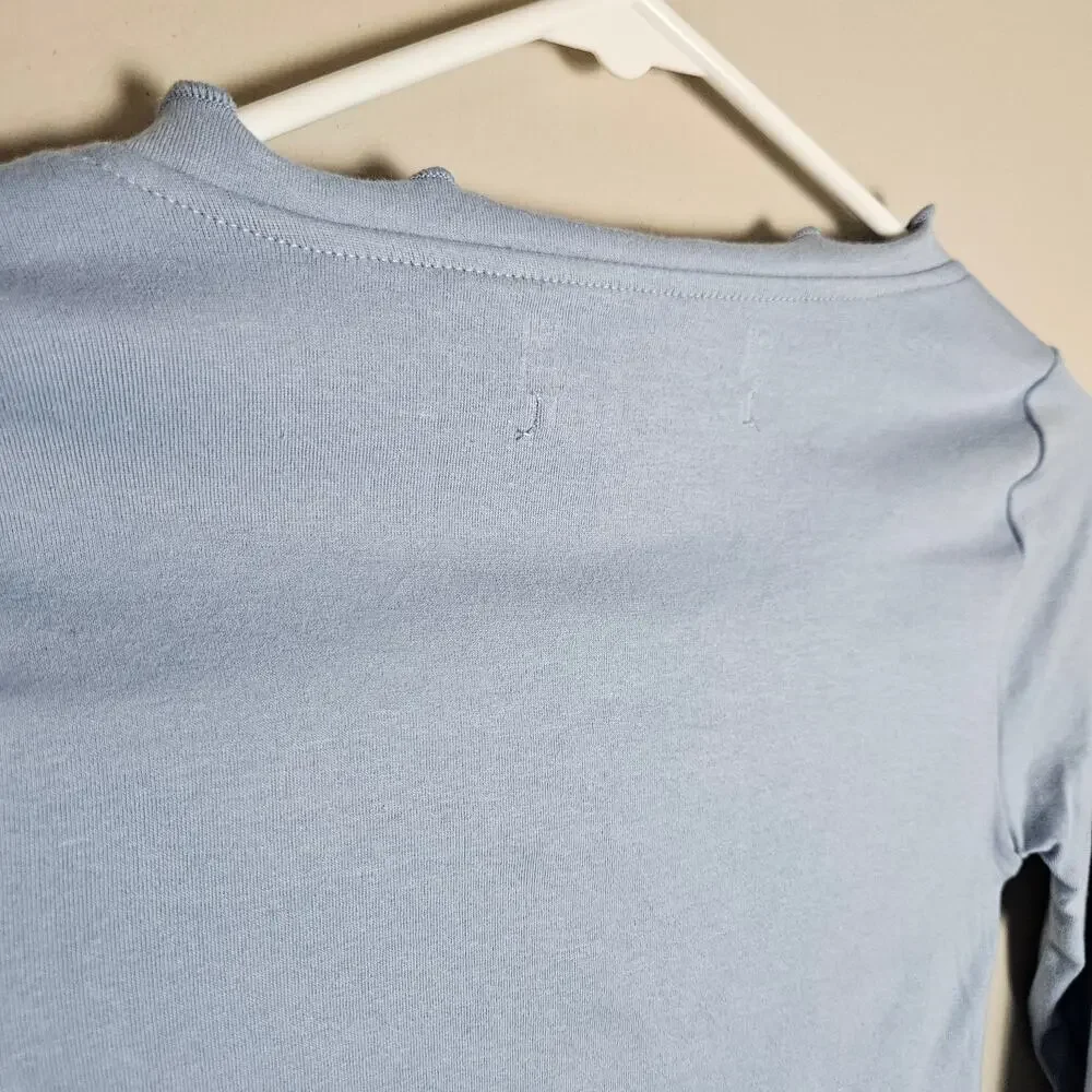 NWOT Urban Outfitter Kimchi Blue Melissa Tie Front Cropped Top Sz XS